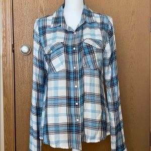 Flannel button down NWOT